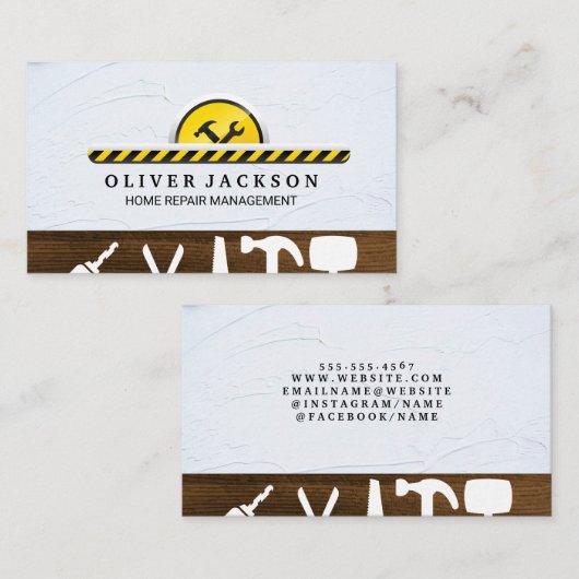 建築ハードウェアツール 名刺 (正面/裏面)