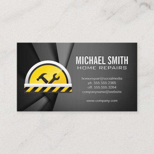 建築ハードウェアツール | 抽象芸術パネル 名刺 (正面)