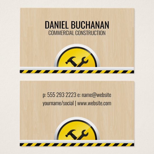 建築ハードウェアツール |木材の背景 (正面&裏面)