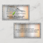 建築ハードウェアツール |鉄鋼 名刺 (正面/裏面)