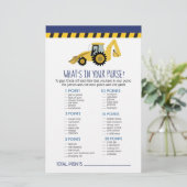 建築バックホーあなたの財布のゲームの中にあるものを (スタンド正面)