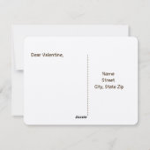 建築バレンタイン シーズンカード (裏面)