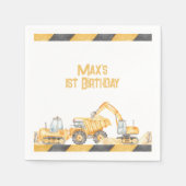 建築バースデーパーティナプキンズ スタンダードカクテルナプキン (正面)