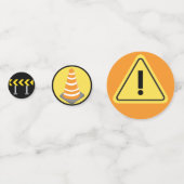 建築バースデーパーティーデコール コンフェッティ (裏面)