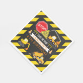 建築バースデーパーティーデコール スタンダードランチョンナプキン (角)