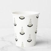 建築バースデーパーティーブラウンコーン紙カップ 紙コップ (右)