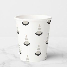 建築バースデーパーティーブラウンコーン紙カップ 紙コップ