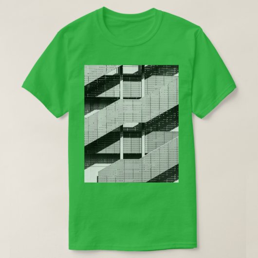 建築パターン1 Tシャツ (デザイン正面)