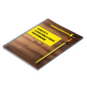 建築パーソナライズされたノート ノートブック (左側)