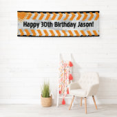 建築パーソナライズされた誕生日バナー 横断幕 (インサイチュ)