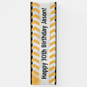 建築パーソナライズされた誕生日バナー 横断幕 (縦)