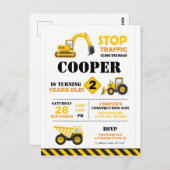 建築パーティの招待状 ポストカード (正面/裏面)