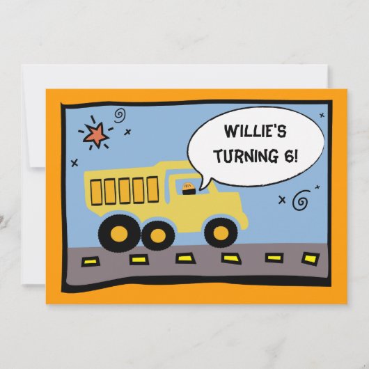 建築パーティの招待状 招待状 (正面)