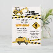 建築パーティの招待状 招待状 (スタンド正面)