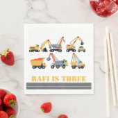 建築パーティーアップシェリン誕生日ナプキン スタンダードランチョンナプキン (インサイチュ)