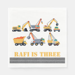 建築パーティーアップシェリン誕生日ナプキン スタンダードランチョンナプキン