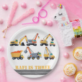 建築パーティーアップシェリン誕生日ナプキン ペーパープレート (パーティー)