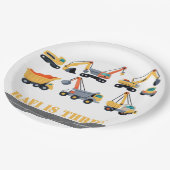 建築パーティーアップシェリン誕生日ナプキン ペーパープレート (アングル)