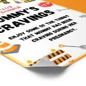 建築パーティーサイン、ベビーシャワー ポスター (角)