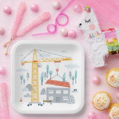 建築パーティープレート ペーパープレート (パーティー)
