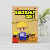 建築パーティー 招待状 (スタンド正面)