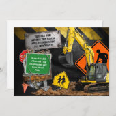 建築ビルダサンキューカード 招待状 (正面/裏面)