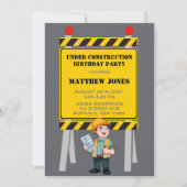 建築ビルダーの誕生日会の下 (正面)