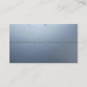 建築ビルダーデベロッパースチールブルーモダン 名刺 (裏面)