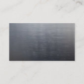 建築ビルダーデベロッパーブラシ仕上げスチールダーク 名刺 (裏面)