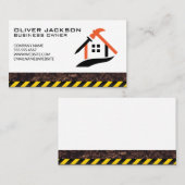 建築ビルダーロゴ | プロパティ開発者 名刺 (正面/裏面)