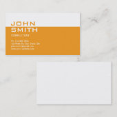 建築ビルダー請負整備士プレーン 名刺 (正面/裏面)