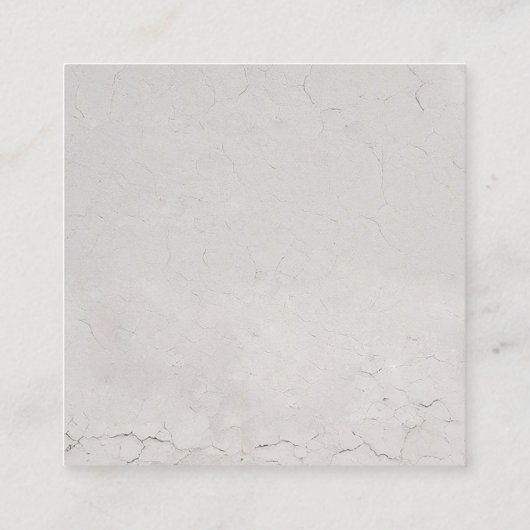 建築ビルダー開発者QRコード3の写真 スクエア名刺 (裏面)