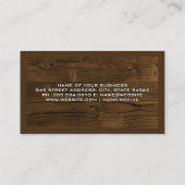 建築ビルダ | ウッド 名刺 (裏面)