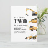 建築ビークル2nd誕生日パーティー 招待状 (スタンド正面)