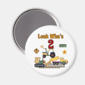 建築ビークル2nd誕生日 マグネット (正面/裏面)