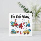 建築ビークル4th誕生日Tシャツ カード (スタンド正面)