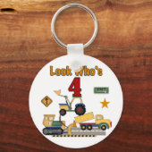 建築ビークル4th誕生日Tシャツ キーホルダー (正面)