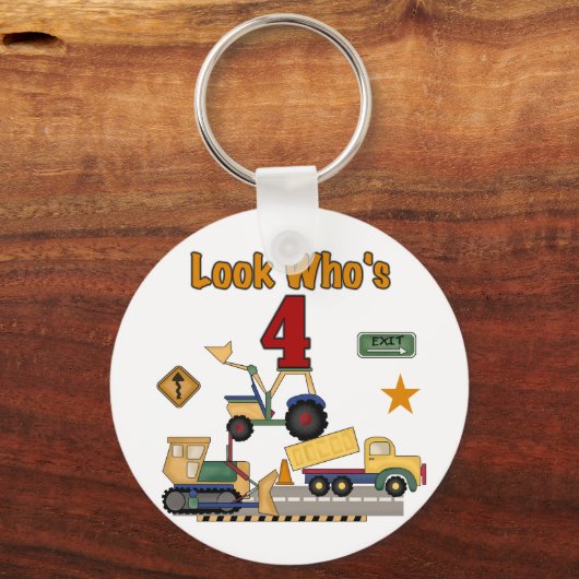 建築ビークル4th誕生日Tシャツ キーホルダー (正面)