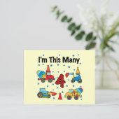 建築ビークル4th誕生日Tシャツ ポストカード (スタンド正面)