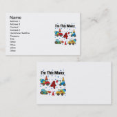 建築ビークル4th誕生日Tシャツ 名刺 (正面/裏面)