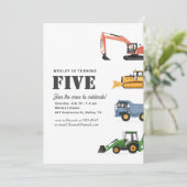 建築ビークル5thバースデーパーティー 招待状 (スタンド正面)