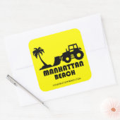 建築ビーチシール スクエアシール (封筒)