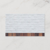 建築ビームウインチ | レンガ材 | ビルダー 名刺 (裏面)