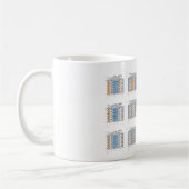 建築ファセモダンードデザインマグ コーヒーマグカップ (左)