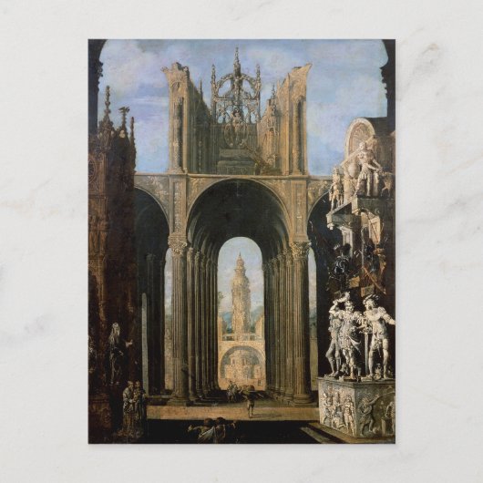 建築ファンタジー ポストカード (正面)