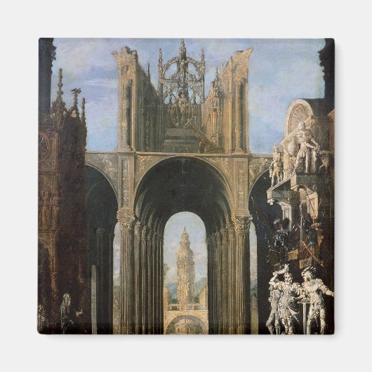 建築ファンタジー マグネット (正面)