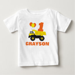 建築ファースト誕生日Tシャツ ベビーTシャツ