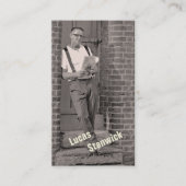 建築フォトカスタムテンプレートミニマル 名刺 (正面)