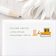 建築フォークリフト車の誕生日アドレス