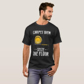 建築フロアIns用フロアインストーラデザイン Tシャツ (正面フル)